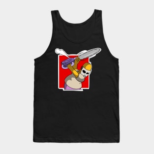 Chainsaw and Hockey mask Tank Top